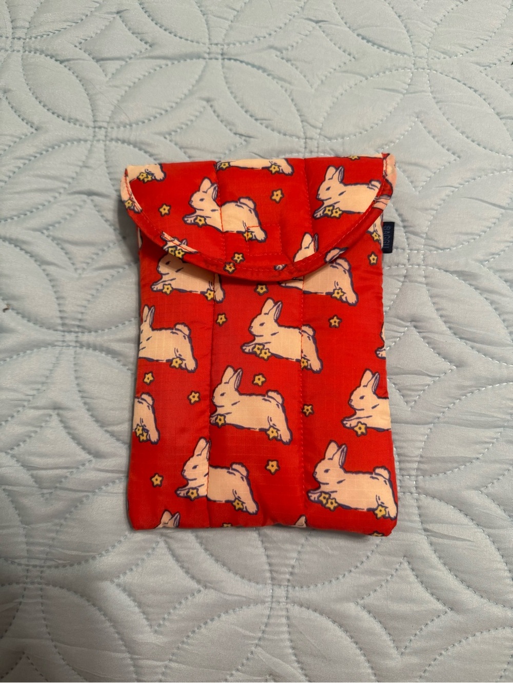 Baggu bunnies puffy tablet sleeve